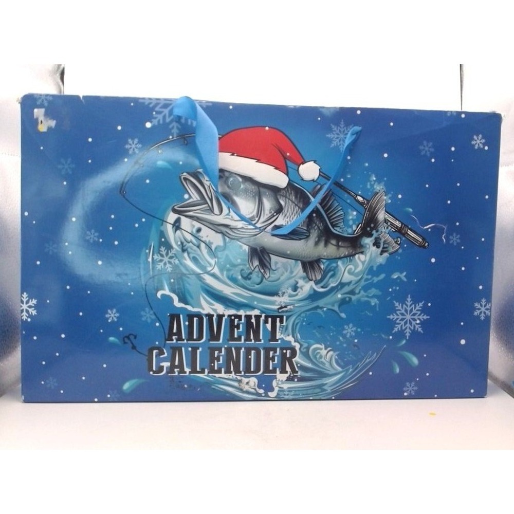Fishing - Advent Calendar, Blue‎ Box, BRAND NEW IN BOX